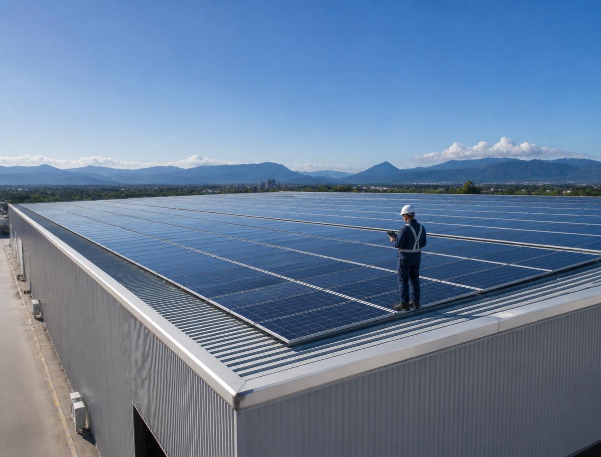Energia solar e climatização comercial