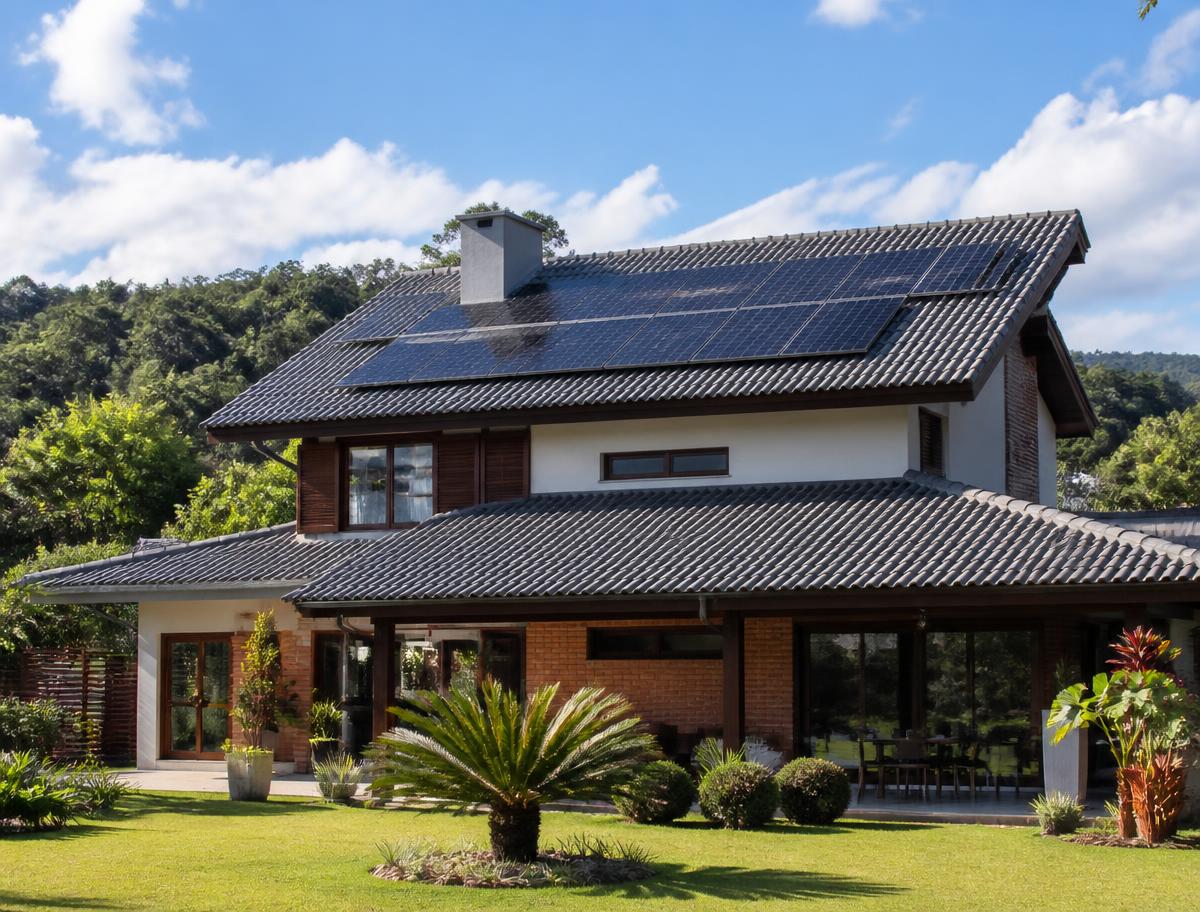 Energia solar e climatização residencial